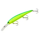 Bandit Walleye Deep Jerkbait 4-3/4" 5/8 oz Chartreuse/Green Back - Bandit-Lures