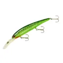 Bandit Walleye Deep Jerkbait 4-3/4" 5/8 oz Green/Black Splatter (Glo) - Bandit-Lures