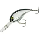 Bandit 300 Series Crankbait 2" 1/4 oz Chrome/Black Back - Bandit-Lures