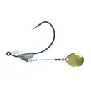 Owner Flashy Swimmer Size 5/0 1/4oz Gold Colorado - Owner-Hooks