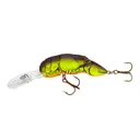 Rebel Deep Wee Crankbait 2-3/8" 3/8 oz Chartreuse/Brown - Rebel-Lures