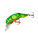 Rebel Teeny Wee Crawfish Crankbait 1-1/2" 1/10 oz Chartreuse/Green Back - Rebel-Lures