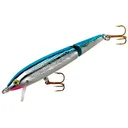 Rebel Minnow Jointed Jerkbait 3-1/2" Silver/Blue - Rebel-Lures