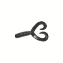 Yamamoto DoubleTail Grub 4'' Black w/Lg Blue Flake 20pk - Gary-Yamamoto-Lures