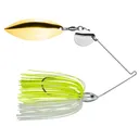 Strike King TG Spinner C/W 3/8oz Chart/White - Strike-King-Lures