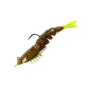 Z Man SW EZ ShrimpZ Rigged 3.5'' Rootbeer/Chart Tail 2p - Z-Man-Fishing