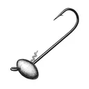 Owner Ultrahead Shakey FB 1/2oz Green Pumpkin 5/0 3pk - Owner-Hooks
