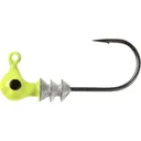 Bobby Garland CP Dockt'rHead Jighead 1/24 oz Chartreuse 10/ct - Bobby-Garland-Crappie-Baits