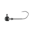 Missile Baits NedBall Head Jig Head 1/16 oz Black 3/ct - Missile-Bait