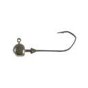 Missile Baits NedBall Head Jig Head 1/8 oz Green Pumpkin 3/ct - Missile-Bait