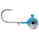 VMC Neon Moon Eye Jig 3/8 oz Blue White - Vmc-Weights