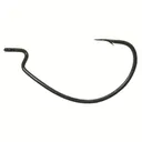 Owner Super Wide Gap Size 6/0  Black Chrome 4pk - Owner-Hooks