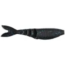 Yamamoto Kickin' Zako 4'' Black w/Large Blue 6pk - Gary-Yamamoto-Lures
