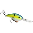 Strike King Pro Model 6XD Silent Crankbait 1 oz Chartreuse Sexy Shad - Strike-King-Lures