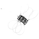 P-Line Crab Snare Rectangle 6 loop - P-Line