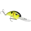 Strike King Pro Model 3XD Crankbait 7/16 oz Black Back Chartreuse - Strike-King-Lures