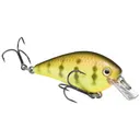 Strike King KVD Squarebill 1.0 Crankbait 2" 1/4 oz Chartreuse Perch - Strike-King-Lures