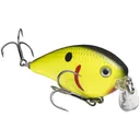 Strike King KVD Square Bill 1.5 Shallow Crankbait 3/8 oz Black Back Chartreuse - Strike-King-Lures