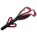 Zoom Brush Hog 6'' Plum Apple 8pk - Zoom-Baits