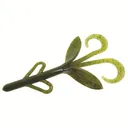 Zoom Brush Hog 6'' Avocado 8pk - Zoom-Baits