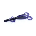 Zoom Brush Hog 6'' Black Grape 8pk - Zoom-Baits