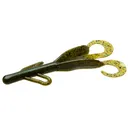 Zoom Brush Hog 6'' Green Pumpkin Green 8pk - Zoom-Baits