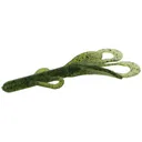 Zoom Brush Hog 6'' Watermelon Green 8pk - Zoom-Baits