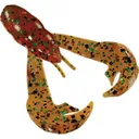 Strike King Rage Chunk Amber Green/Black 7pk - Strike-King-Lures