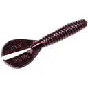 Strike King Rage Menace Grub Black Neon 8pk - Strike-King-Lures