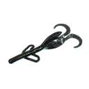 Zoom Baby Brush Hog 4'' Black Emerald 12pk - Zoom-Baits