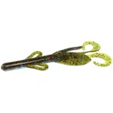 Zoom Baby Brush Hog 4'' Tilapia Magic 12pk - Zoom-Baits
