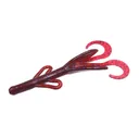 Zoom Baby Brush Hog 4'' Cranberry 12pk - Zoom-Baits