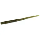 Zoom Shakey Head Worm 5'' Green Pumpkin Blue 20pk - Zoom-Baits