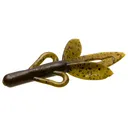 Zoom Super Hog 4'' Green Pumpkin Purple 10pk - Zoom-Baits