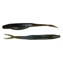 Zoom Super Fluke 5'' Green Pumpkin BlueFlash 10pk - Zoom-Baits