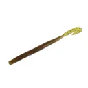 Zoom U-V Speed Worm 6'' Green Pumpkin Red 15pk - Zoom-Baits