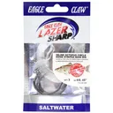 EA Lazer Octopus Hook Rig 8/0 Platinum Black 3pk - Ea-Products