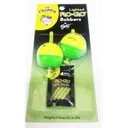 Mr Crappie Flo Glo Lighted 1 1/4'' Round Yellow/Green 2 - Mr-Crappie-Baits