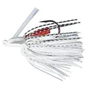 Booyah Swim'n Jig 3/8oz - White/White Shad - Booyah-Baits