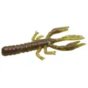 Zoom Lil Critter Craw 3'' Green Pumpkin Red 12pk - Zoom-Baits