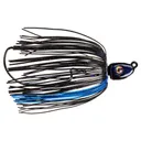 Strike King Swing SwimJig3/8 Black Blue - Strike-King-Lures