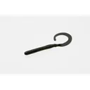 Zoom Curly Tail 4'' Black 20pk - Zoom-Baits
