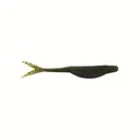 Zoom Super Fluke Jr 4'' Green Pumpkin 10pk - Zoom-Baits