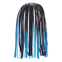 Z Man EZ Skirt Black Blue Chrome/Blue Tips - Z-Man-Fishing