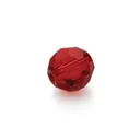 EA Lazer Faceted Glass Beads 8mm Red - Ea-Products