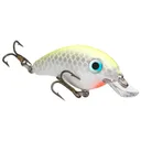 Strike King Bitsy Pond Minnow Crankbait 1-1/4" 3/32 oz Chartreuse/White - Strike-King-Lures