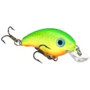 Strike King Bitsy Pond Minnow Crankbait 1-1/4" 3/32 oz Green Back/Chartreuse - Strike-King-Lures