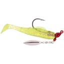 Strike King SW Sp TroutMagic Chartreuse Silver/Red Head - Strike-King-Lures