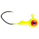 Mr Crappie Slab Slasher Jig Heads 1/8 oz Chartreuse 8/ct - Mr-Crappie-Baits