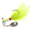 Road Runner Bucktail 1oz White/Red/Chart - Road-Runner-Rigs